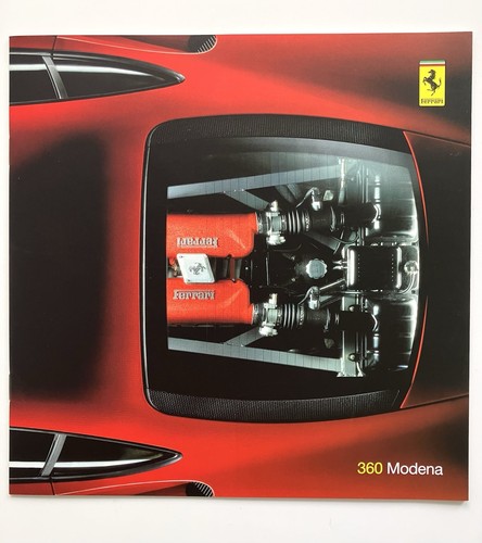 Brochure ferrari 360 - ferrari, |