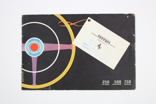 Brochure vendita ferrari 250 - brochure,