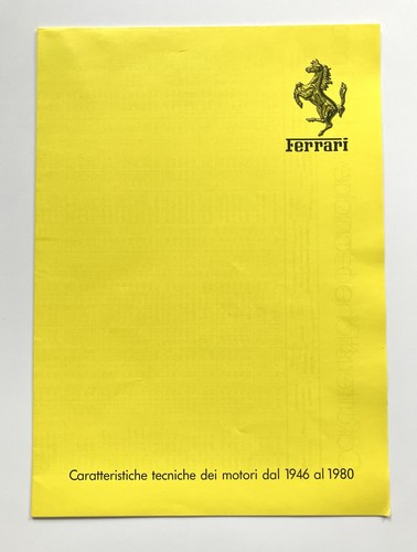 Ferrari brochure - ferrari,