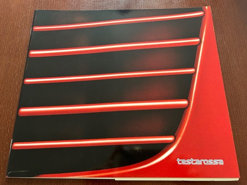 Brochure ferrari testarossa - ferrari,