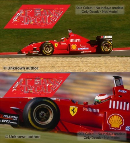 Decalcomanie ferrari 310 - decalcomanie,