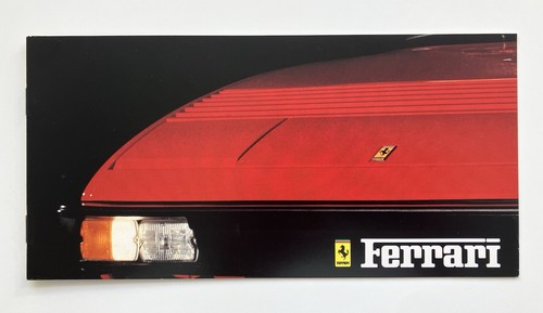 Ferrari depliant 1982