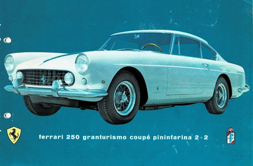 Prospetto ferrari 250 - ferrari, gte