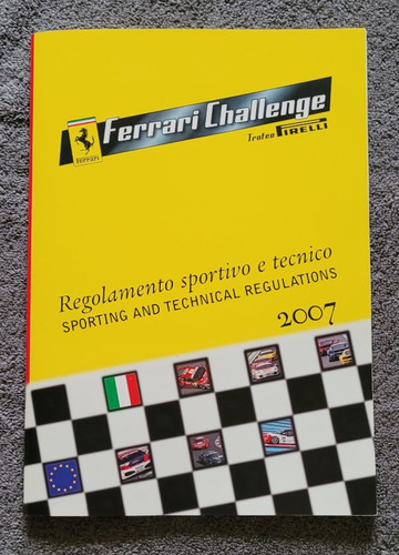 Ferrari challenge regolamento - ferrari,