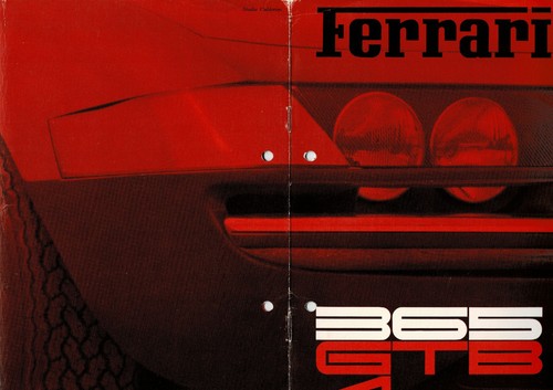 Prospetto ferrari 365 gtb 4 - ferrari, gtb/4