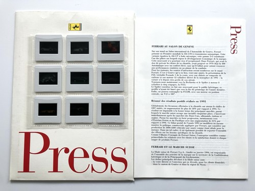 Ferrari press kit - ferrari,